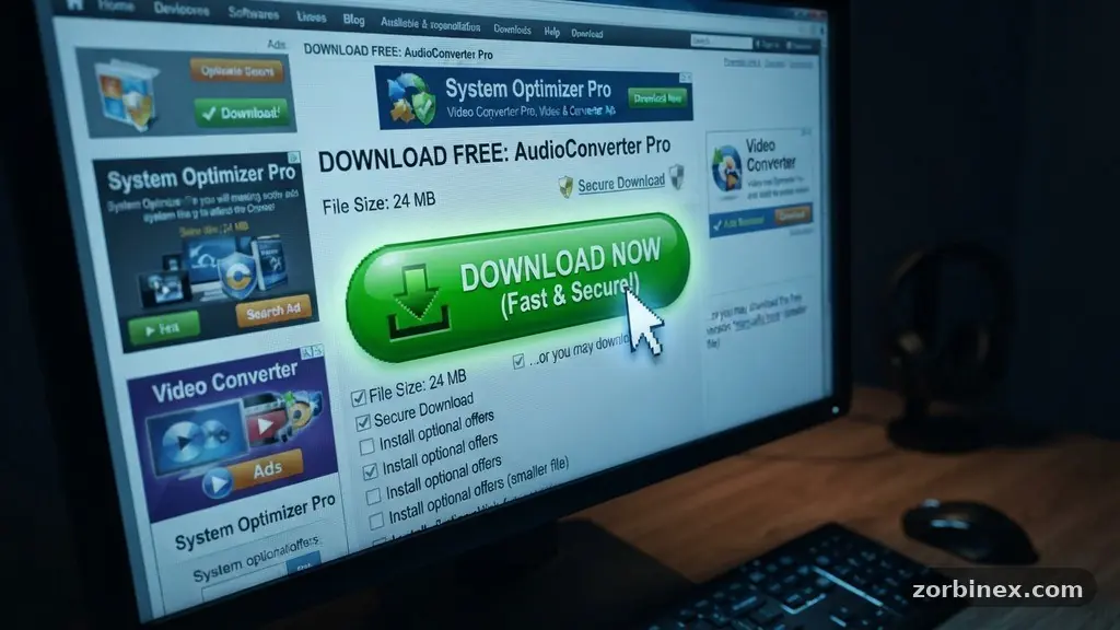 How to Recognize a Fake Download Button Before Clicking It